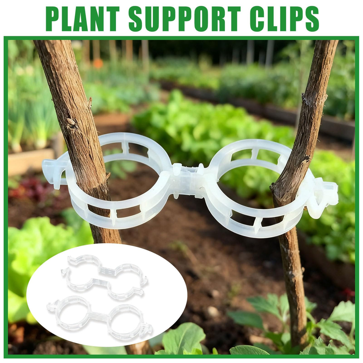 COZYDIG cucumber trellis support keeps fruit off the ground and easy to harvest.