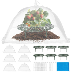 COZYDIG strawberry frame setup supports growing berries with organized structure