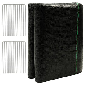COZYDIG weed barrier fabric 4x50ft protecting garden beds while promoting air and water flow