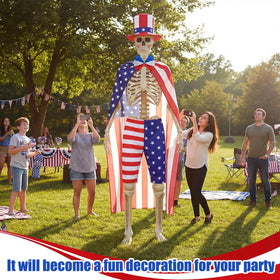 Cozypower outdoor skeleton display with weather-ready fabric for versatile use.