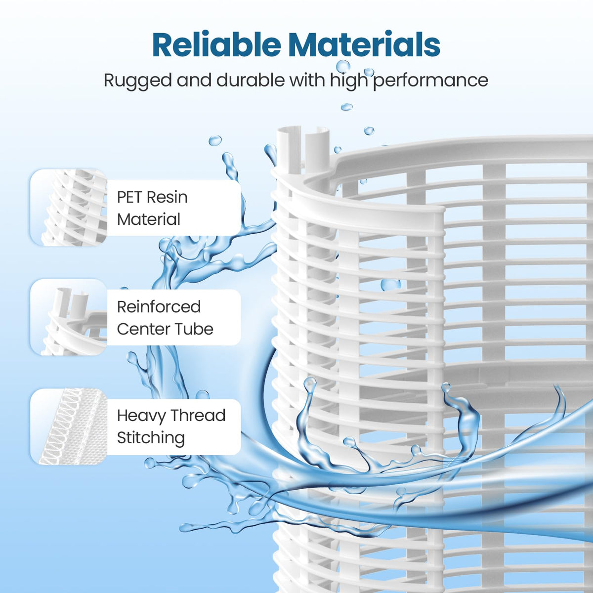 CPLIKE FS-2004 nylon mesh grid with high-density filtration