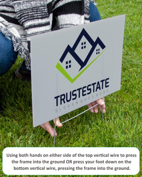 CPTC FLRAE galvanized steel wire stake emphasizing rust resistance