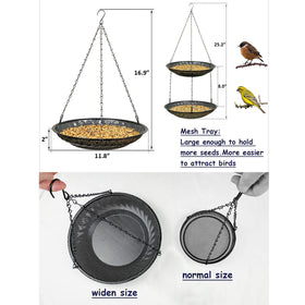 CQAIRIOU double-layer design expands feeding area outdoors