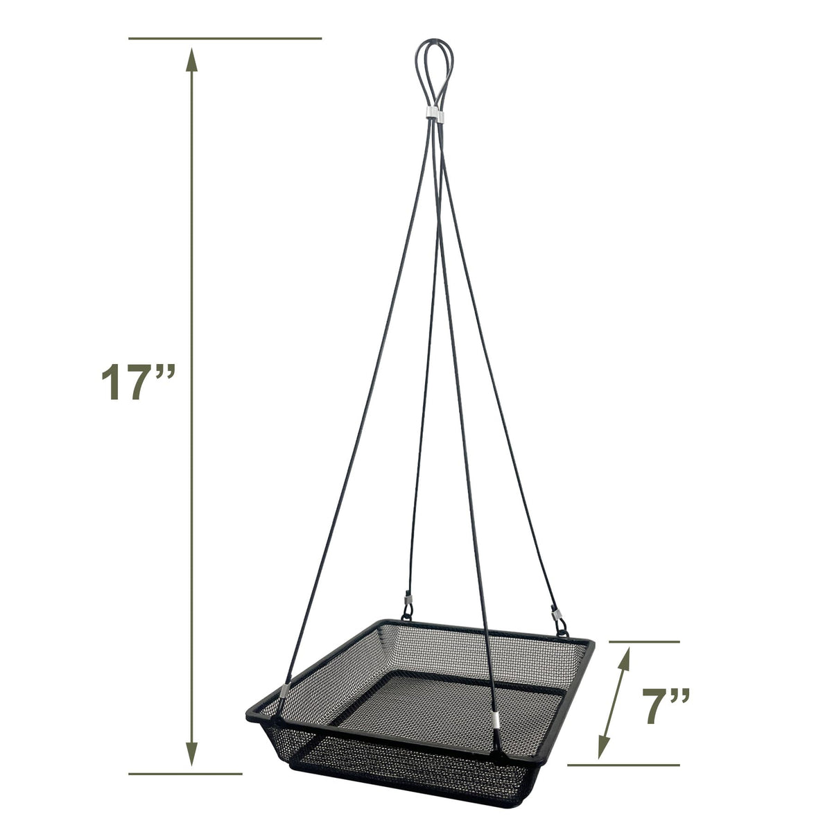CQAIRIOU rust-proof metal tray highlighting durable construction