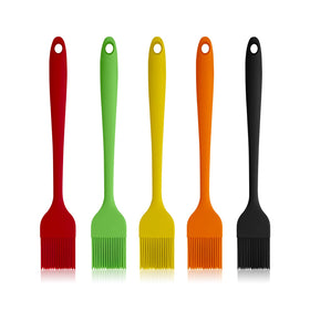 Craebuer silicone basting brush set ready for glaze applications