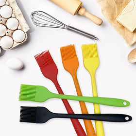 Craebuer non-slip handle silicone brush for confident kitchen control