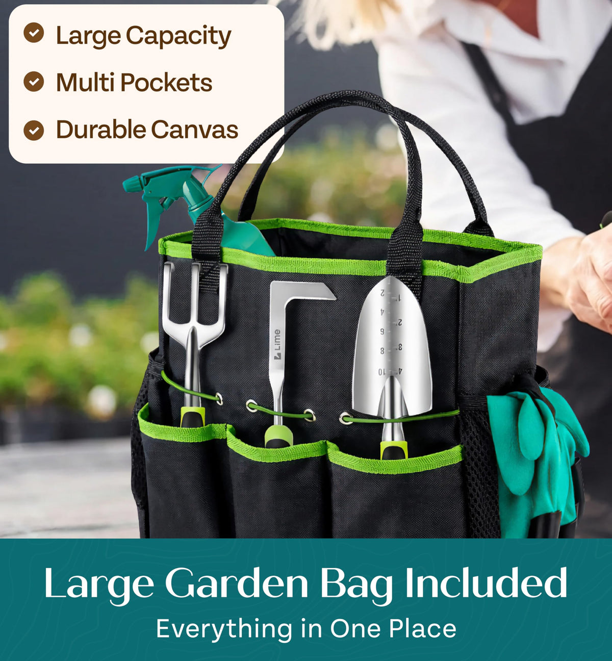 Craft911 ergonomic handle gardening tools close-up for comfortable grip