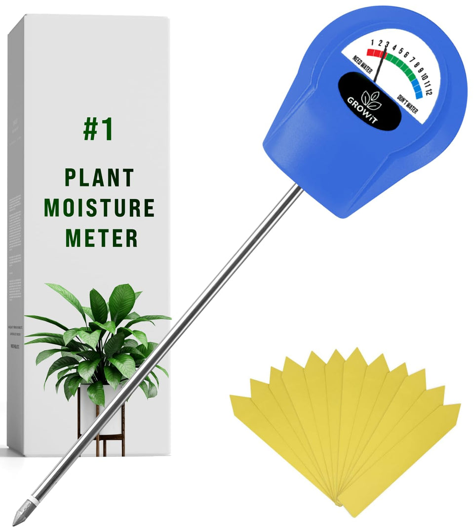 Craft911 GROWIT soil moisture meter in-use reads moisture for precise watering