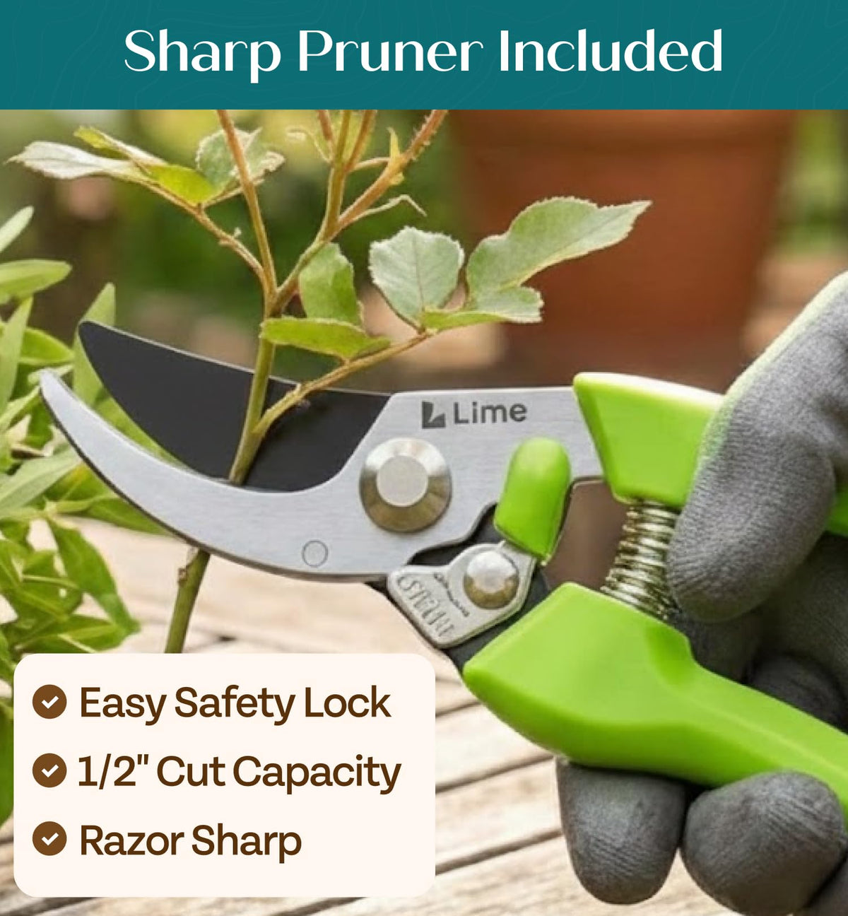 Craft911 heavy-duty garden bag keeps tools organized and portable