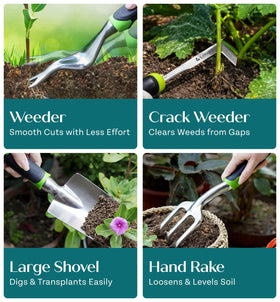 Craft911 weeder for precise weed removal with minimal disturbance