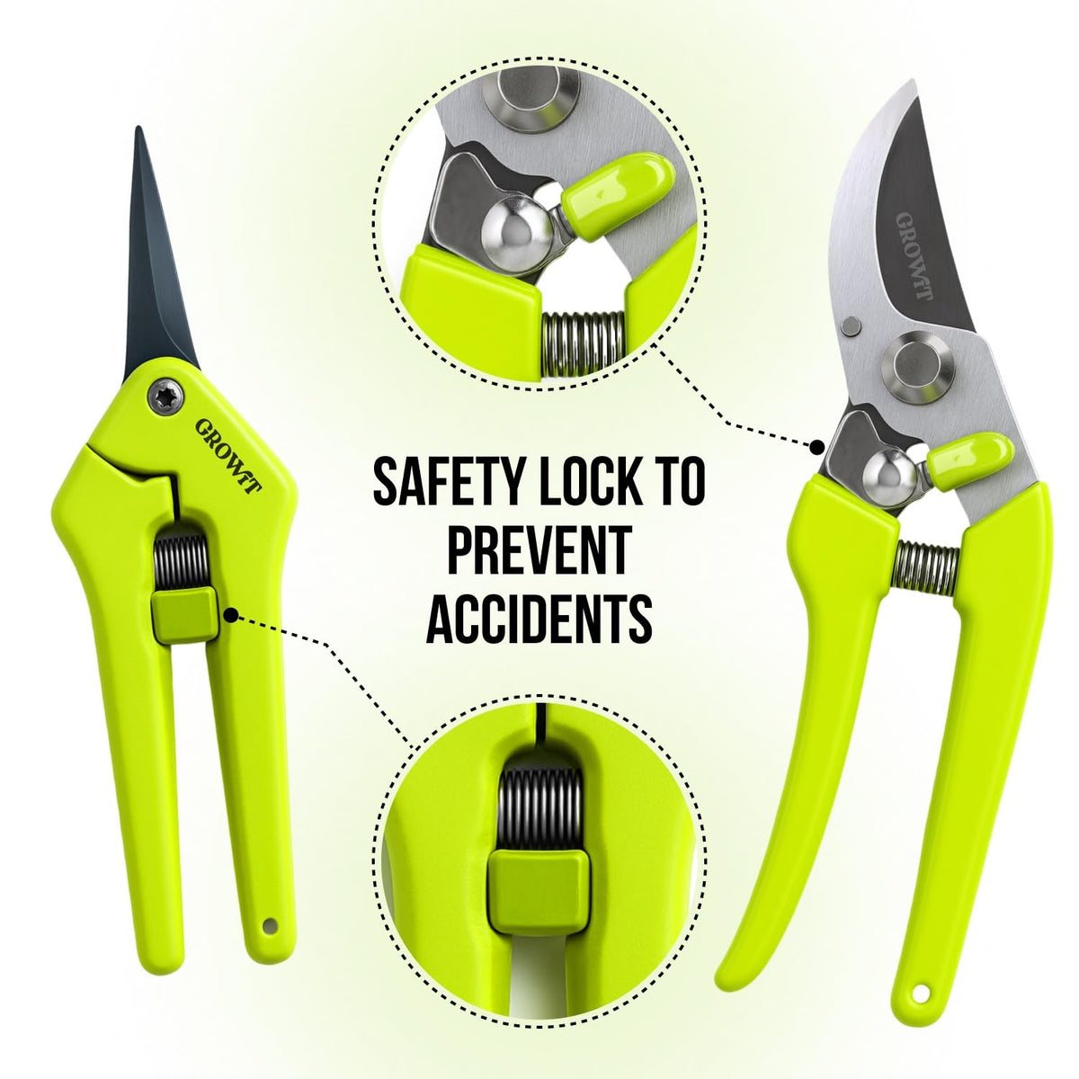 Craft911 seniors friendly non slip handles for comfortable pruning