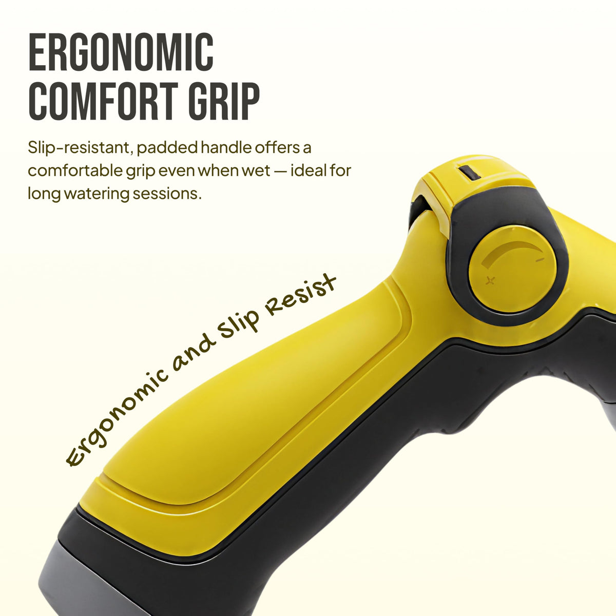 Craft911 universal hose-fit ensures tight, tool-free installation on most hoses.