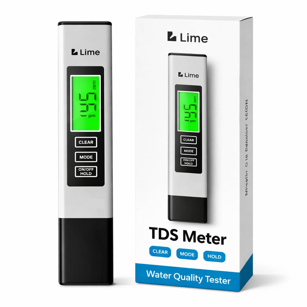 Craft911 TDS meter probe in hand for precise water testing