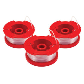 CRAFTSMAN 0.065-inch spool front view for quick replacement and smooth feed.