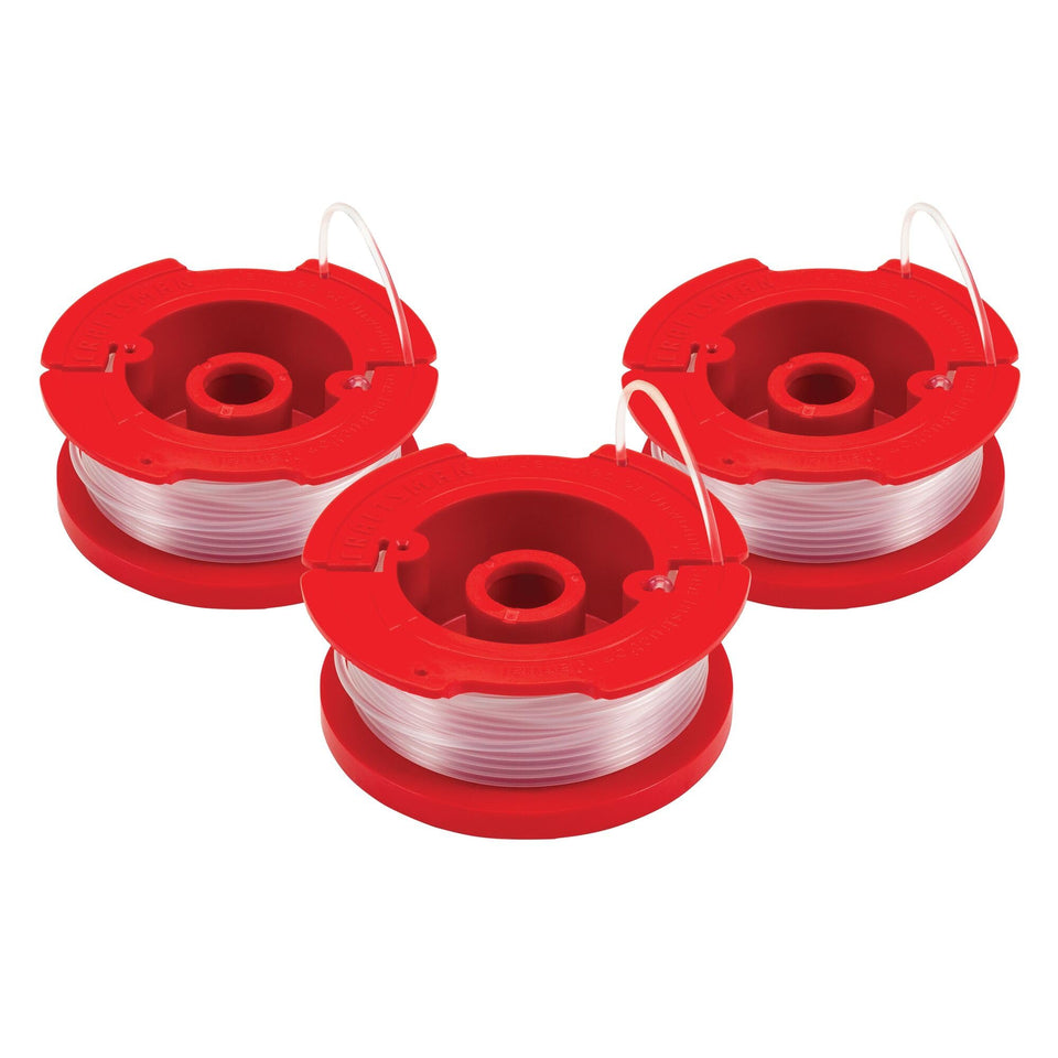 CRAFTSMAN 0.065-inch spool front view for quick replacement and smooth feed.