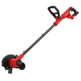 CRAFTSMAN 20V Edger side view showcases cordless control for precise lawn edges.