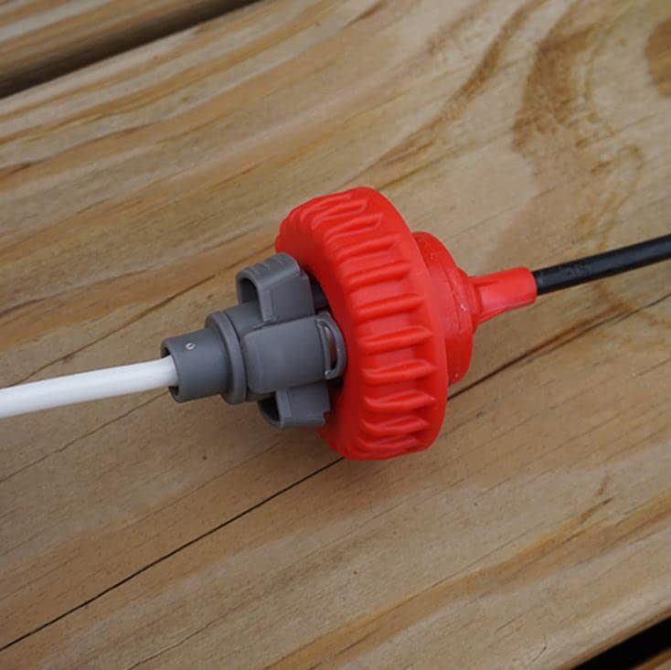 CRAFTSMAN sprayer wand folds for compact, safe storage when not in use.