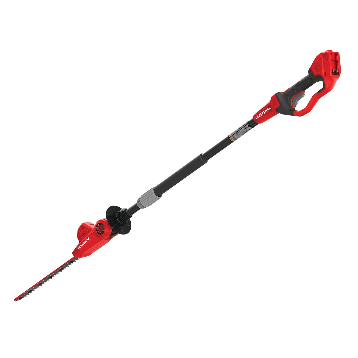 CRAFTSMAN CMCPHT818B padded grip for comfortable use during trimming