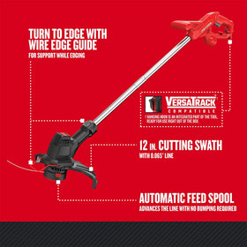 CRAFTSMAN CMEST900 automatic-feed-spool shows no-bump line advancement