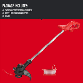 CRAFTSMAN CMEST900 turned-edge mode for clean lawn borders