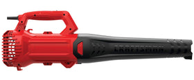 CRAFTSMAN corded leaf blower cleans around flower beds and hard surfaces efficiently.