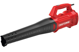 CRAFTSMAN corded leaf blower is easy to store after yard work.