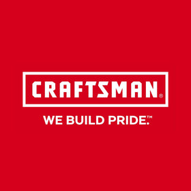 CRAFTSMAN edge trimming scene shows precise lawn maintenance.