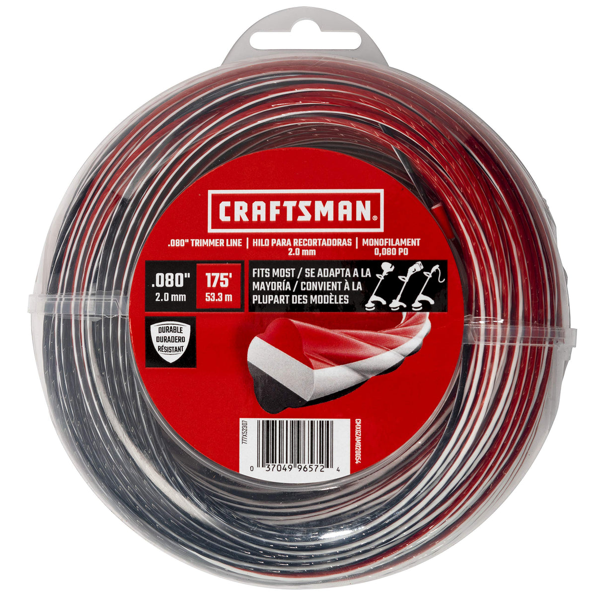Craftsman SBD trimmer line spool for durable edging and even cuts