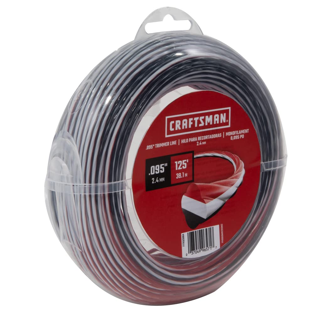 Craftsman SBD low vibration design improves balance while trimming.