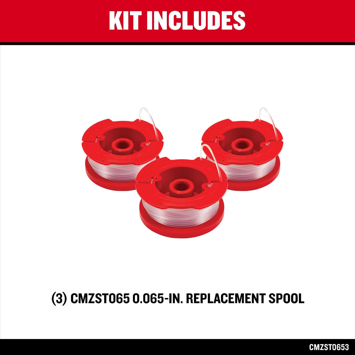 CRAFTSMAN three-pack spools offering cost-saving convenience for yard work.