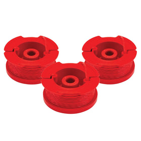 CRAFTSMAN twist line 0.08-inch spool 3-pack for smooth, reliable trimming.