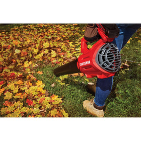 CRAFTSMAN V20 axial leaf blower kit includes battery and charger for convenience