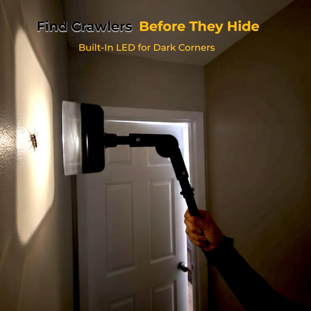 Crawler Buster electric-grid-elimination delivers fast contact-based pest elimination on contact.