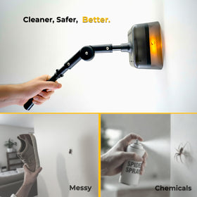 Crawler Buster mess-free-design keeps floors clean after use.
