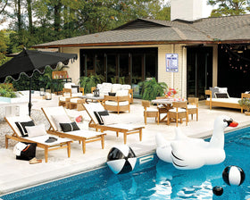 CrazySign sun-visible pool sign remains legible in bright light.