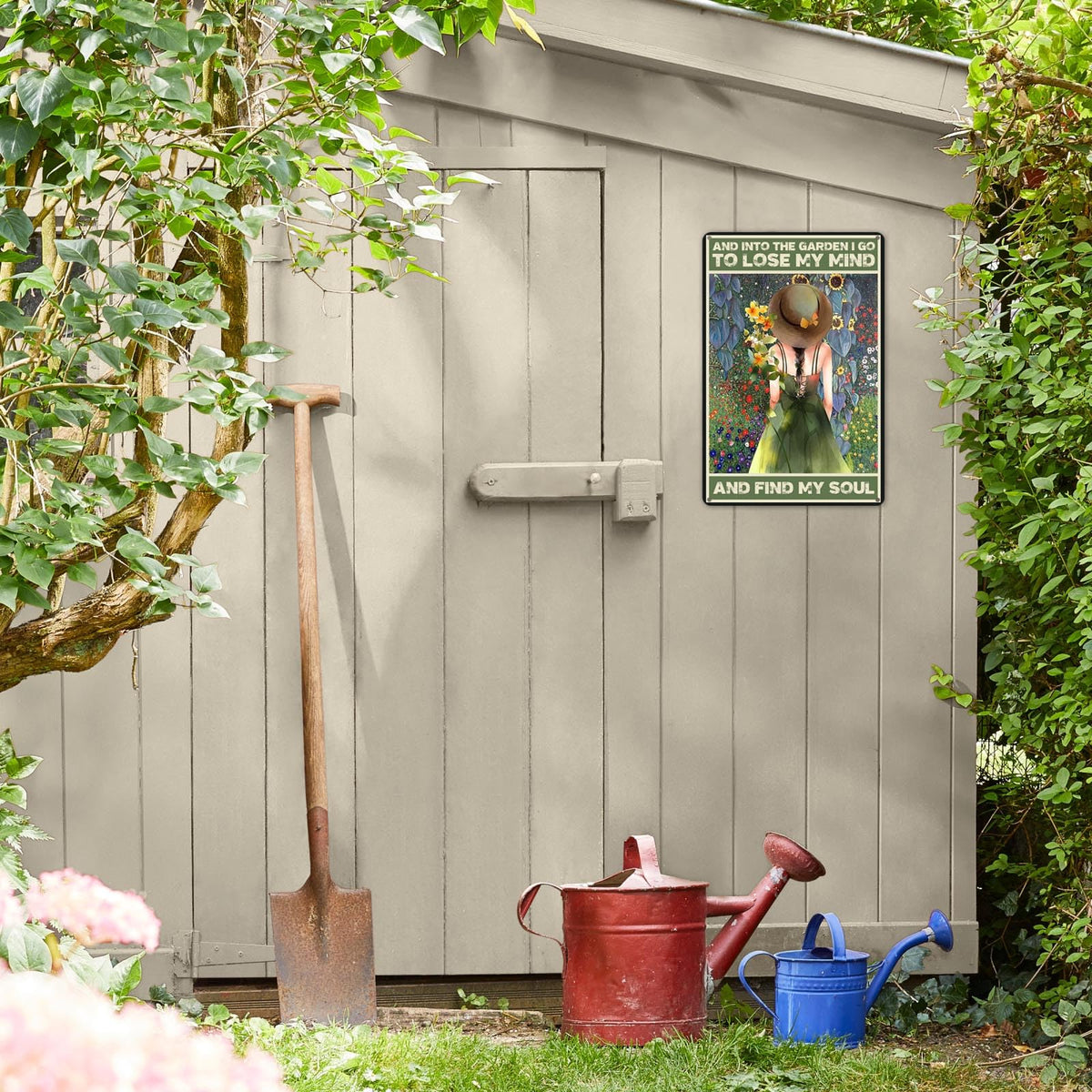 CrazySign womens garden gift ideal for yard, patio, and porch decor
