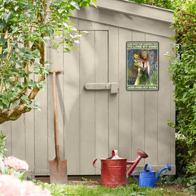 CrazySign womens garden gift ideal for yard, patio, and porch decor