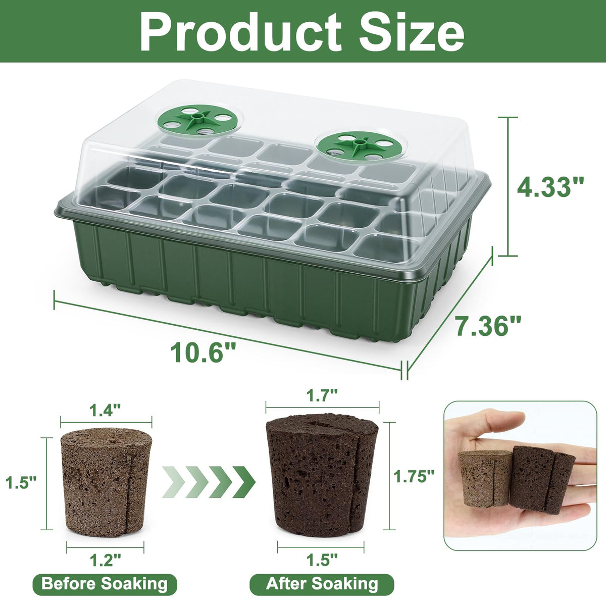 CrazyTerra Peat Coir Blend: moisture-retentive yet airy for robust roots.