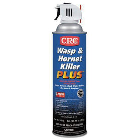 CRC 14010 Wasp and Hornet Killer Plus in action delivers quick knockdown