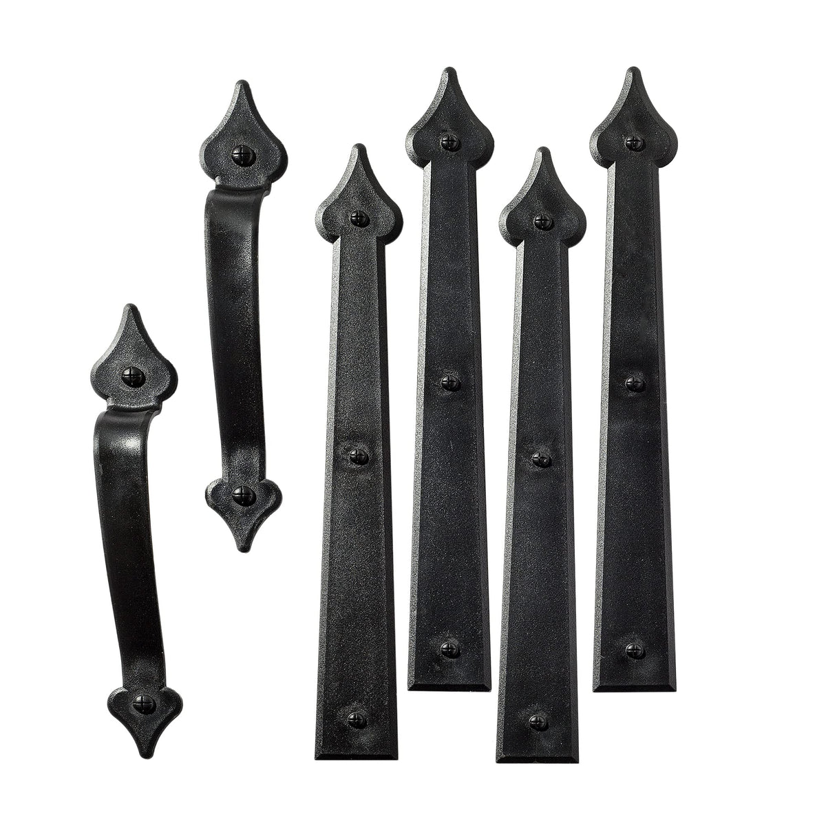 Cre8tive Hardware Classic Spade magnetic handle close-up with UV-stable ABS finish