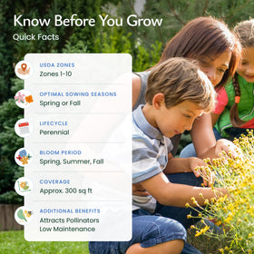 Created By Nature US-grown seeds ensure reliable, quality planting results