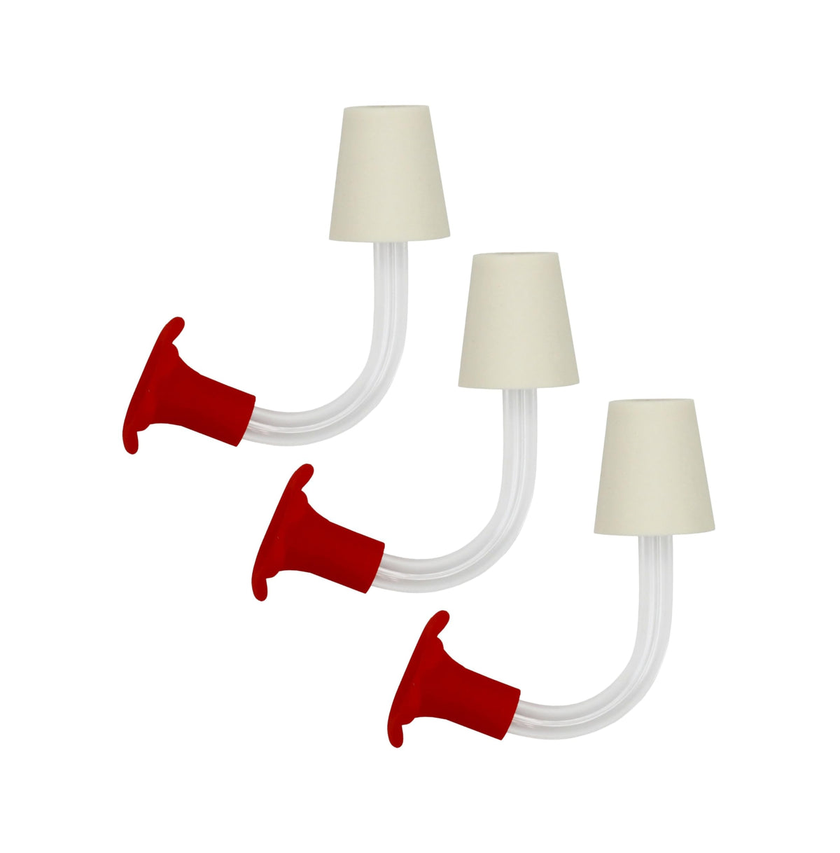 Creative Hobbies floral-tip hummingbird feeder tubes for DIY feeders that attract hummingbirds.