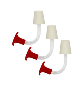 Creative Hobbies floral-tip hummingbird feeder tubes for DIY feeders that attract hummingbirds.