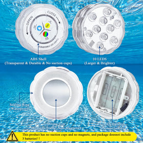 Creatrek IP68 waterproof ring ensures reliable indoor and outdoor use.