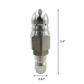 CREEXEON SUS304 stainless steel construction for durable drain cleaning.