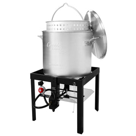 Creole Feast SBK0801 ready-to-use cooking setup for seafood boils