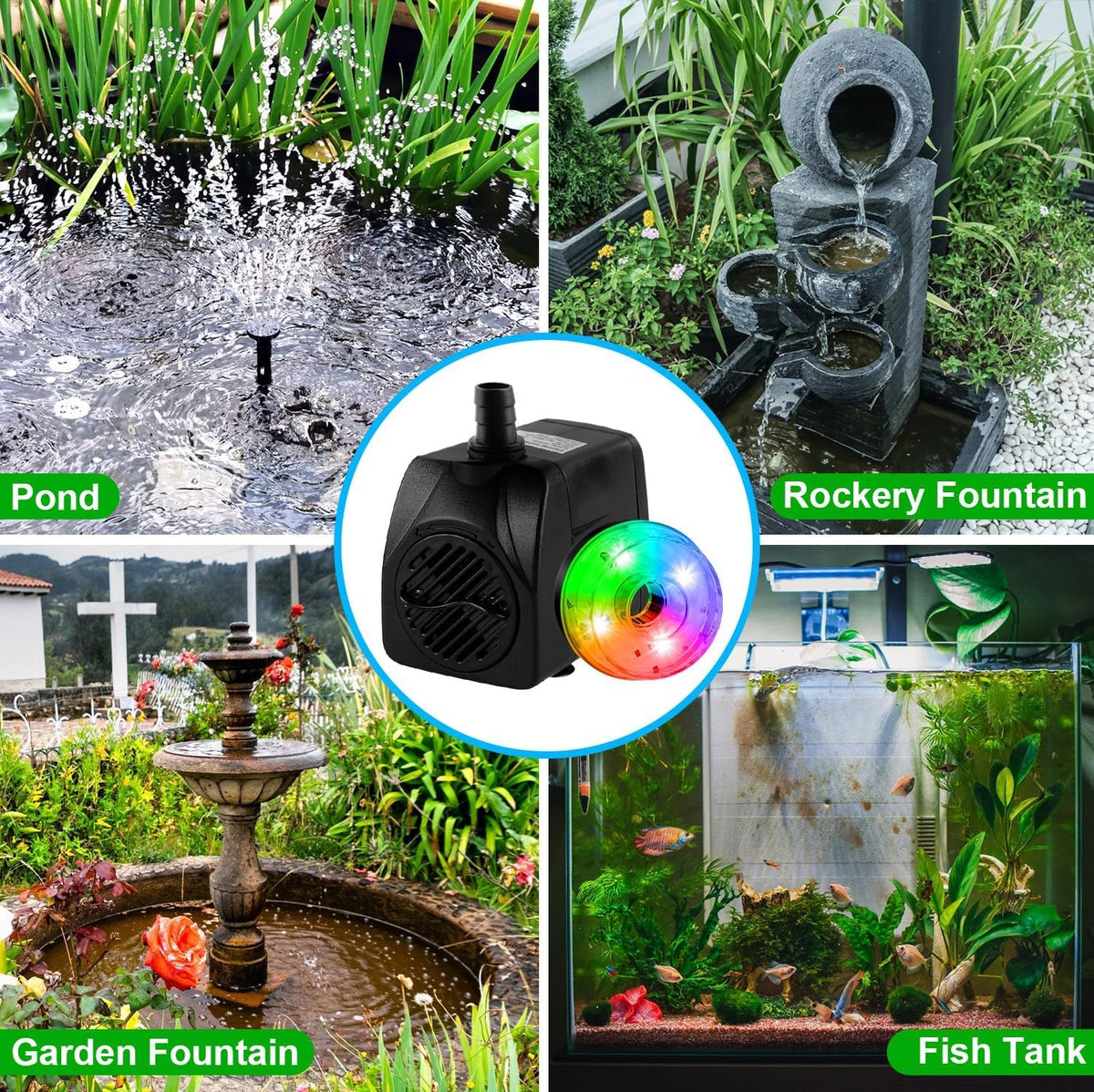 CREPOW suitable for ponds, aquariums, gardens, and hydroponics