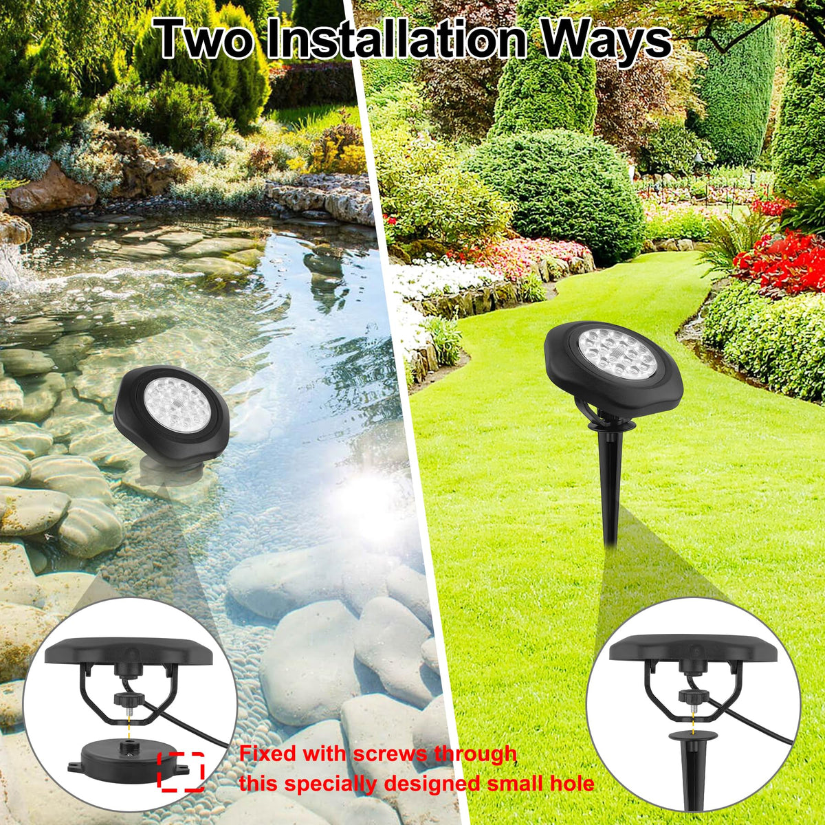 CREPOW solar-powered solution for pools, ponds, and gardens with easy setup.