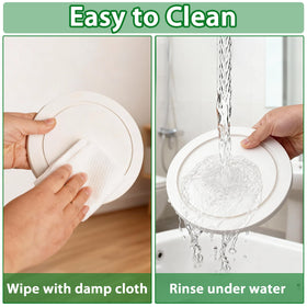 Creproly easy-clean design for rinse-and-dry maintenance