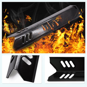 Criditpid 15-inch porcelain steel heat shield with precise fit
